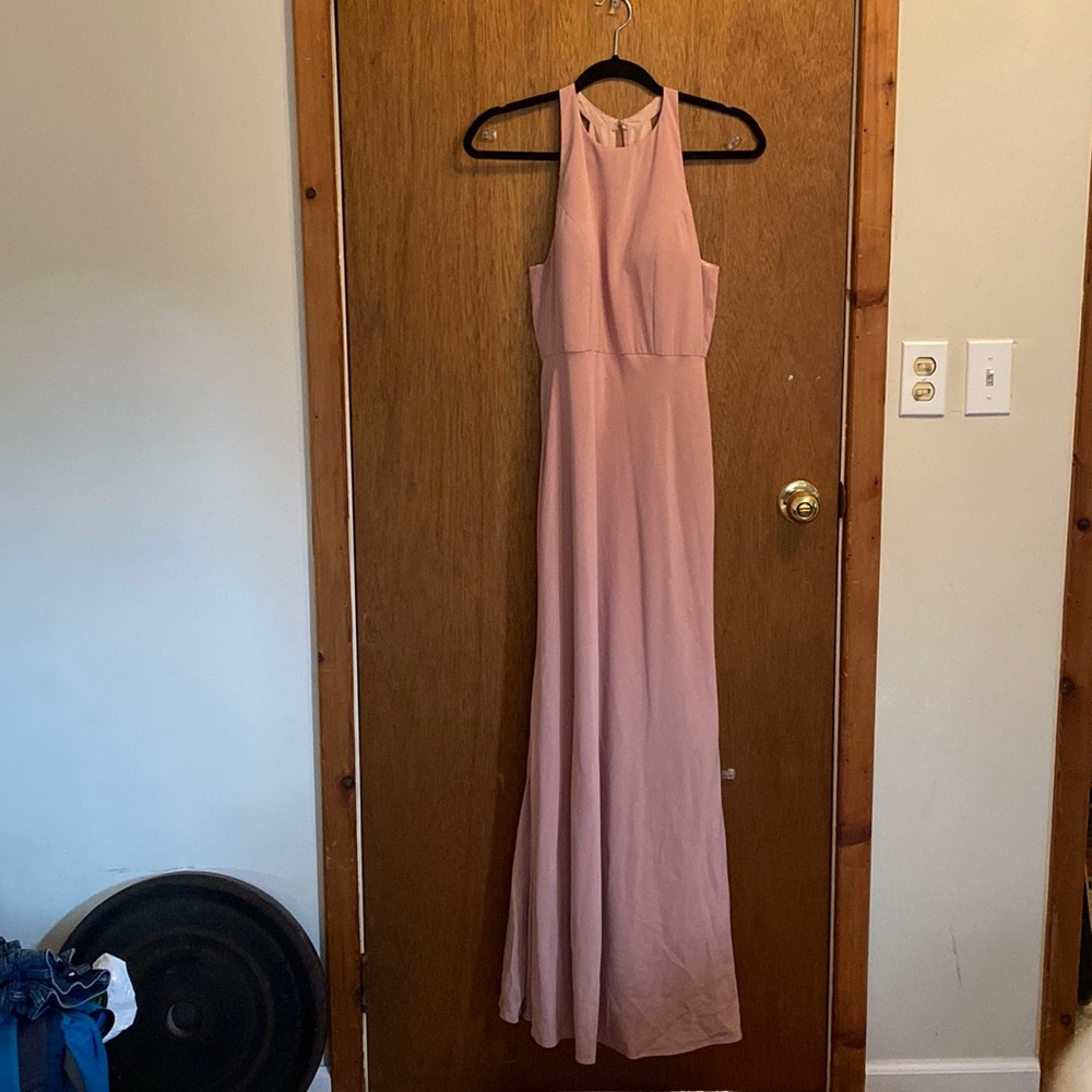 JENNY YOO bridesmaid dress in mauve